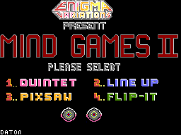 Mind Games 2 - Screenshot - Game Select Image