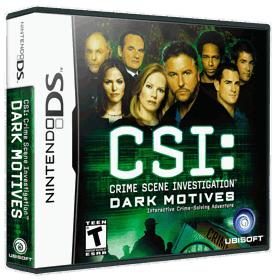 CSI: Dark Motives - Box - 3D