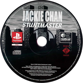 Jackie Chan: Stuntmaster - Disc Image