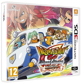 Inazuma Eleven Go Chrono Stones: Wildfire - Box - 3D