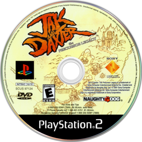 Jak and Daxter: The Precursor Legacy - Disc Image