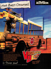 Vigilante 8 - Advertisement Flyer - Front