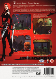 BloodRayne - Box - Back