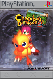 Chocobo's Dungeon 2 - Fanart - Box - Front