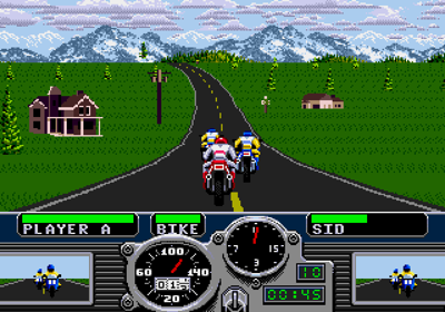 Road Rash - Screenshot - Gameplay Image