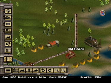 Railroad Tycoon II - Screenshot - Gameplay Image