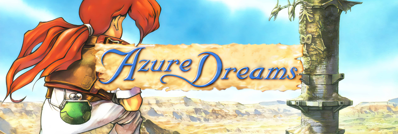 Azure Dreams - Arcade - Marquee