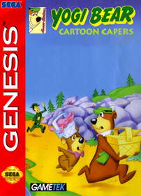 Yogi Bear: Cartoon Capers - Fanart - Box - Front