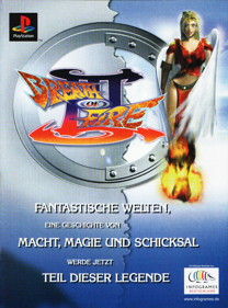 Breath of Fire III - Advertisement Flyer - Front