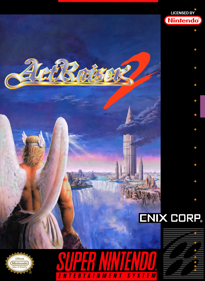 ActRaiser 2 - Fanart - Box - Front