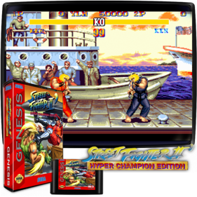 Street Fighter II': Hyper Champion Edition - Square