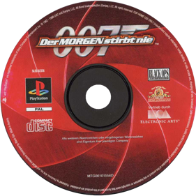 007: Tomorrow Never Dies - Disc Image