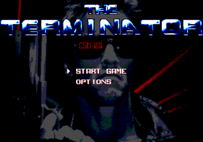 The Terminator - Screenshot - Game Title Image