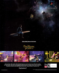 Treasure Planet - Advertisement Flyer - Front