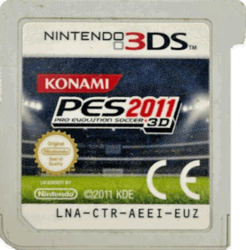 PES 2011: Pro Evolution Soccer 3D - Cart - Front