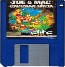 Joe & Mac: Caveman Ninja - Fanart - Disc