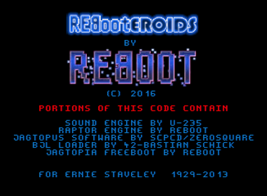 Rebooteroids - Screenshot - Game Title Image