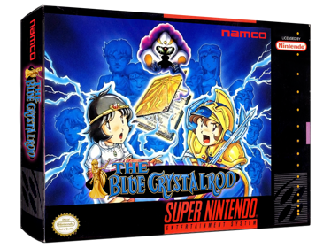 The Blue Crystal Rod - Box - 3D