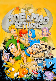 Joe & Mac Returns - Fanart - Box - Front