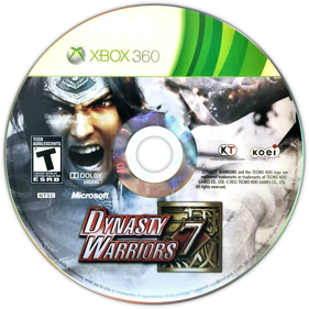Dynasty Warriors 7 - Disc