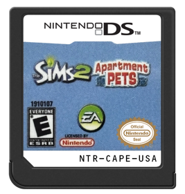 The Sims 2: Apartment Pets - Cart - Front Image
