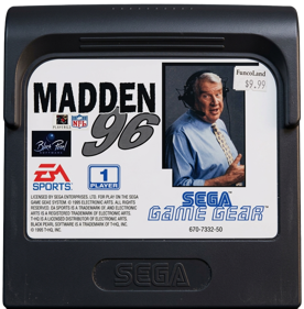 Madden '96 - Cart - Front Image