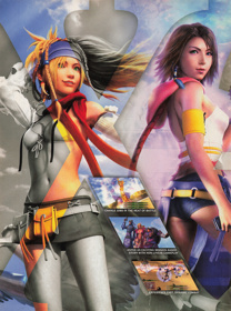 Final Fantasy X-2 - Advertisement Flyer - Front