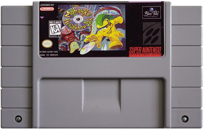 Mohawk & Headphone Jack - Cart - Front