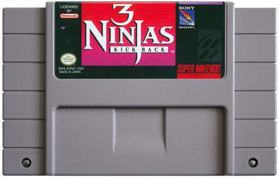 3 Ninjas Kick Back - Cart - Front
