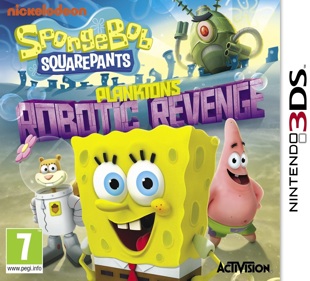 Spongebob SquarePants: Plankton's Robotic Revenge - Box - Front