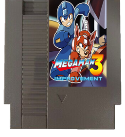 Mega Man 3 Improvement - Cart - Front