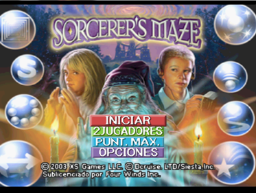 Sorcerer's Maze - Screenshot - Game Title