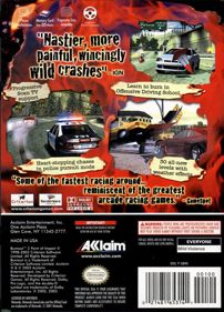 Burnout 2: Point of Impact - Box - Back