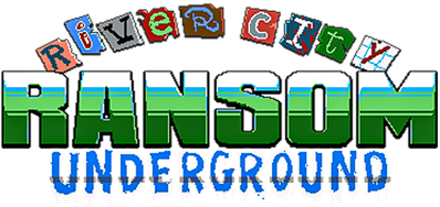 River City Ransom: Underground - Clear Logo