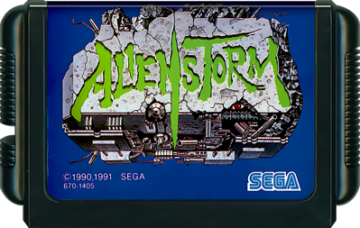 Alien Storm - Cart - Front Image