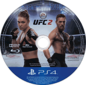 EA Sports UFC 2 - Disc