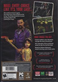 The Walking Dead - Box - Back