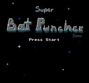 Super Bat Puncher - Screenshot - Game Title