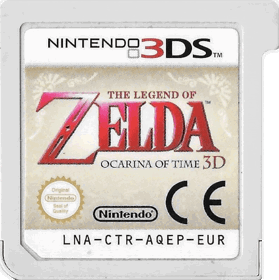 The Legend of Zelda: Ocarina of Time 3D - Cart - Front Image