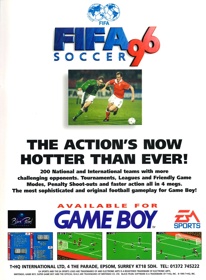 FIFA Soccer 96 - Advertisement Flyer - Front