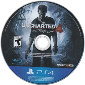 Uncharted 4: A Thief's End - Disc