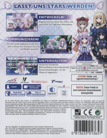 Hyperdimension Neptunia PP: Producing Perfection - Box - Back