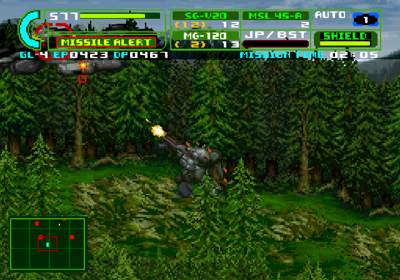 Assault Suit Leynos 2 - Screenshot - Gameplay