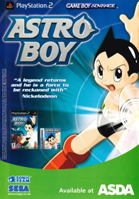 Astro Boy: Omega Factor - Advertisement Flyer - Front