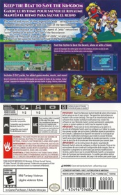 Cadence of Hyrule: Crypt of the NecroDancer Featuring The Legend of Zelda - Box - Back