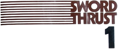 SwordThrust 1: The King's Testing Ground - Clear Logo Image