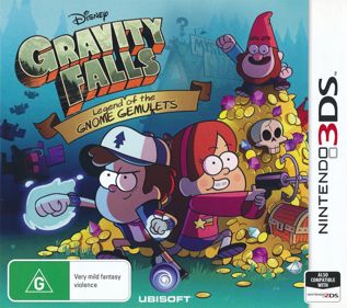 Gravity Falls: Legend of the Gnome Gemulets - Box - Front
