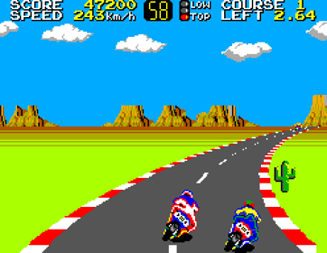 Hang On - Screenshot - Gameplay