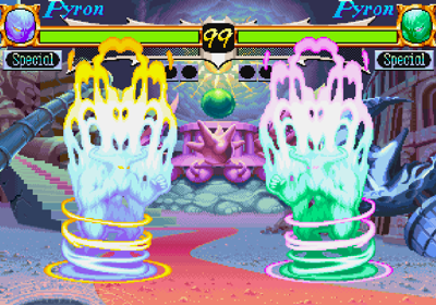 Night Warriors: Darkstalkers' Revenge - Screenshot - Gameplay
