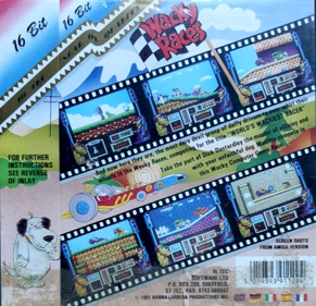Wacky Races  - Box - Back
